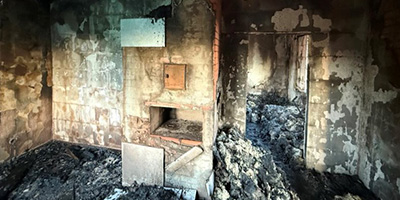 Тревога в Добрушском районе: пожар в дачном доме